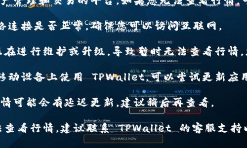 目前，TPWallet 是一个提供数字资产管理和交易的平台，如果您无法查看行情，可能是由于以下几种原因：

1. **网络连接问题**：检查您的网络连接是否正常，确保您可以访问互联网。
  
2. **平台维护**：TPWallet 可能正在进行维护或升级，导致暂时无法查看行情。您可以通过官方渠道获取相关消息。

3. **应用程序问题**：如果您是在移动设备上使用 TPWallet，可以尝试更新应用程序，或卸载后重新安装。

4. **市场波动**：在市场波动时，行情可能会有延迟更新，建议稍后再查看。

如果您解决了上述问题，但依然无法查看行情，建议联系 TPWallet 的客服支持以获得更详细的帮助。