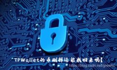 TPWallet的币删掉还能找回来